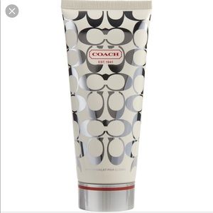 Coach signature body lotion